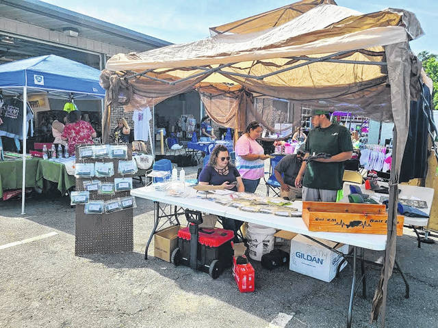 Vendors came out to the May Day at Taylors Bridge on Saturday.
Contributed photo