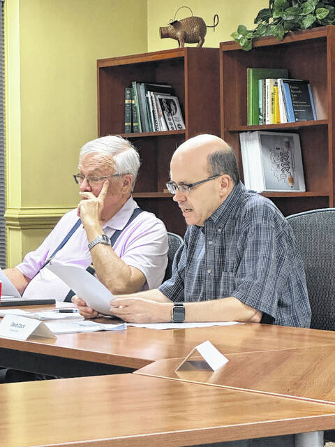 130845408_web1_IMG_5073
Finance Officer David Clack reads a statement regarding the county budget during Monday mornings County Commissioners meeting.