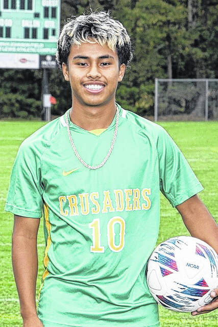 Junior Crusader Jesus Bautista and freshman Lily Kate Rogers both achieved All-State honors as underclassmen.