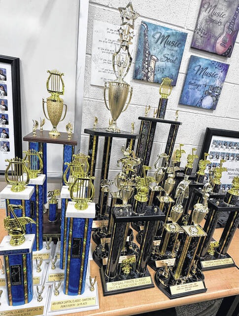 Clinton racked up even more awards after their 27th annual Band Day earlier in the season.
                                 Courtesy photos | Clinton High School