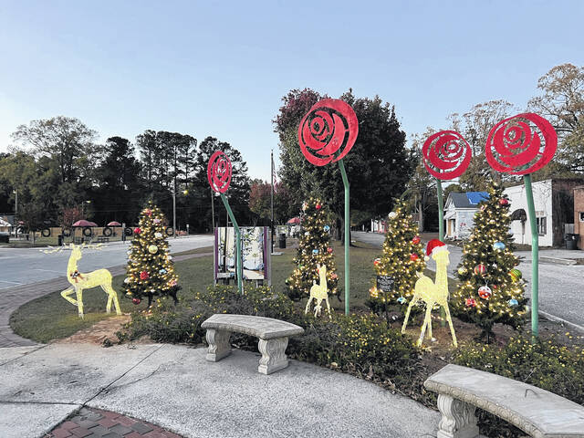 Roseboro decked out for last years Christmas festivities.
                                 File photo