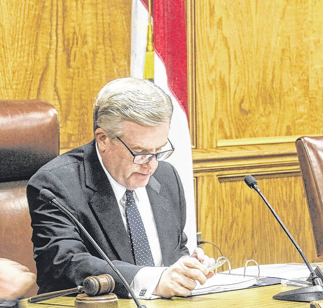 Clinton Mayor Lew Starling discusses forming a committee to bring back findings with regard to a proposed permanent stage near the City Market for events such as Alive After Five during the Dec. 2 City Council meeting.
Mayor Lew Starling creates committee to lead stage project