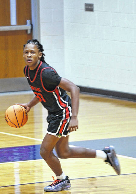 Union sophomore Kenny-Ray Bailey led the team in scoring during Monday nights contest, dropping 20 points. Coach Randy Jordan states that young players scoring like that brings optimism to the program.