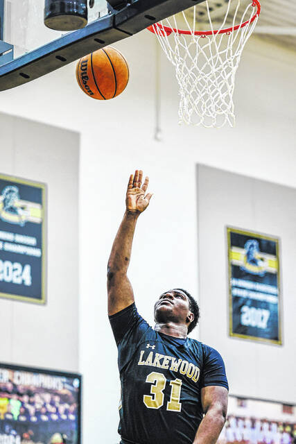 Devin Jones is currently playing basketball for Lakewood, serving as their big man.
                                 File photo