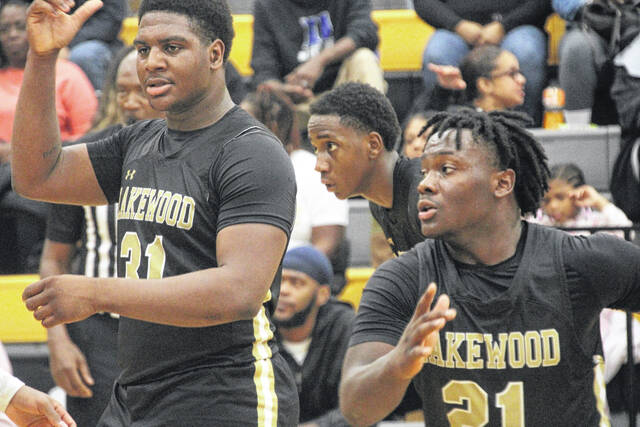 Senior leaders Devin Jones (31) and Dashaun Carr (21) are returning players that head coach Brandon Powell expressed as leaders for their young squad.