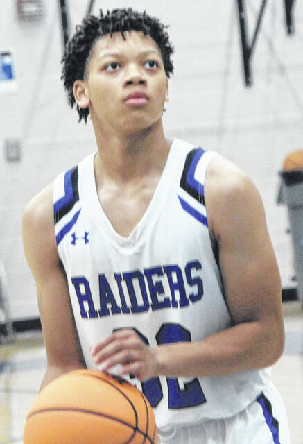 Midway freshman TJ Murphy gathering himself at the line before launching a free-throw.
                                 File photos