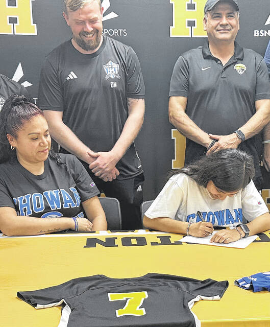 Despite fielding and potentially receiving even more offers, Denisse Jorge-Garcia and her family felt Chowan was the best fit for her development into the next level.
                                 Photos by A. Goodman | Sampson Independent