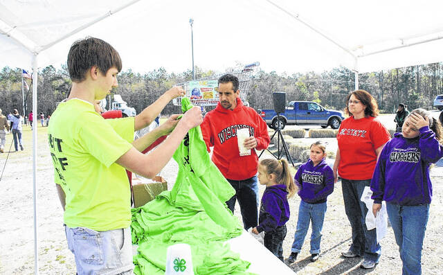 The very first Ag Day was held in 2011 at the Sampson County Cooperative Extension office in Clinton. It has since grown, eventually moving to the Sampson County Agri-Exposition Center, and this year to the Sampson Community College campus.
Courtesy photo | Denise McIntyre