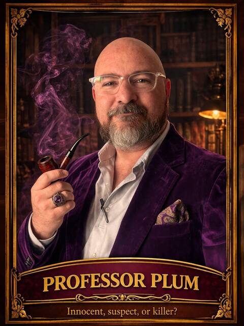 Jonathan Daniels as Professor Plum
