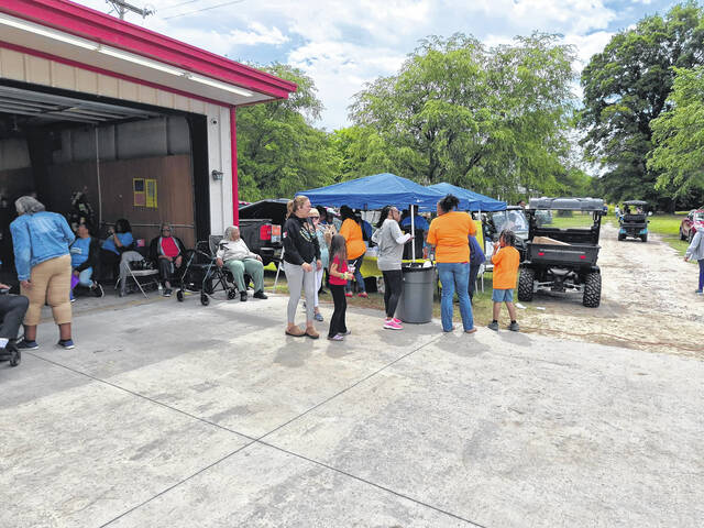 People came to the Ivanhoe Fire Departmen Saturday to participate in the annual Community Day and spend time with friends and families