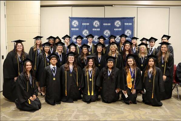 The 2026 CCP graduates from both public, private, and home schools across Sampson County.