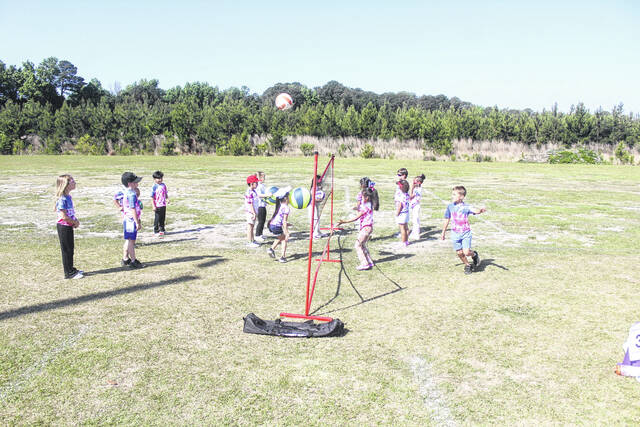 During the day, Clement students participated in a myriad of sports and games, including volleyball, bowling, Connect Four and more.