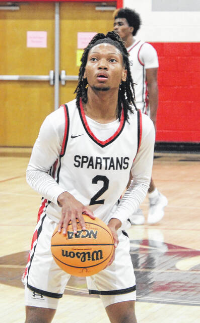 Rising senior Spartan Josiah Swinson aims to become a leader for the young Union squad next year.
