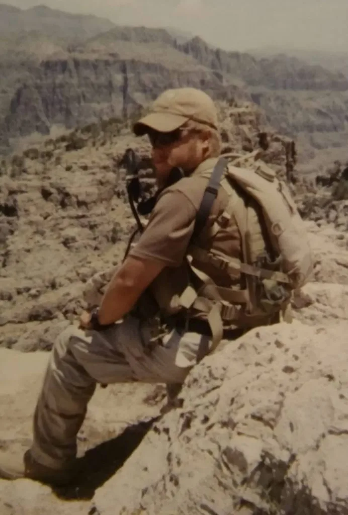 Chris Perry is a disabled veteran who developed a love for amateur wrestling while serving in the Army.