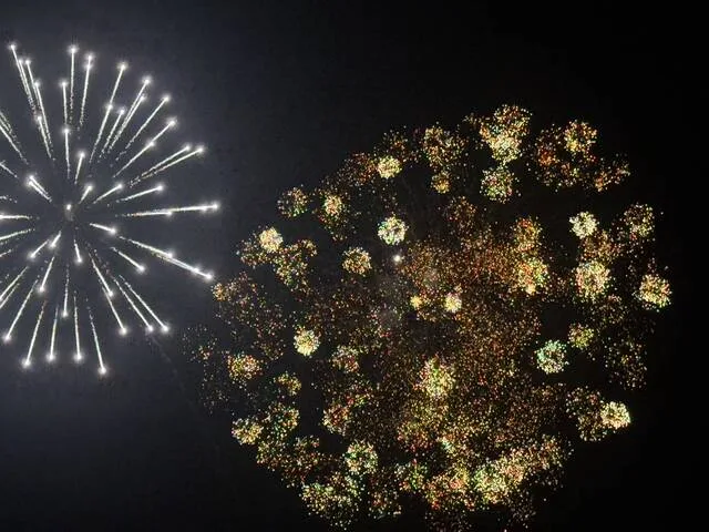 Fireworks at Clintons Fourth of July celebration.
Dylan Atwood | Sampson Independent