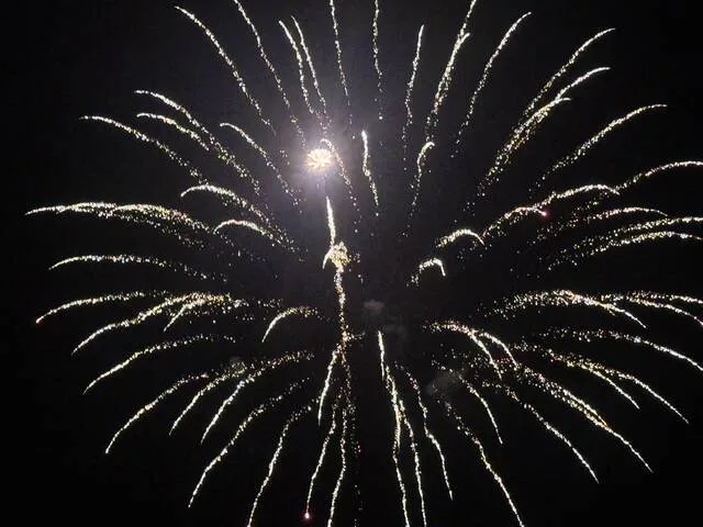 Fireworks at Clintons Fourth of July celebration.
Dylan Atwood | Sampson Independent