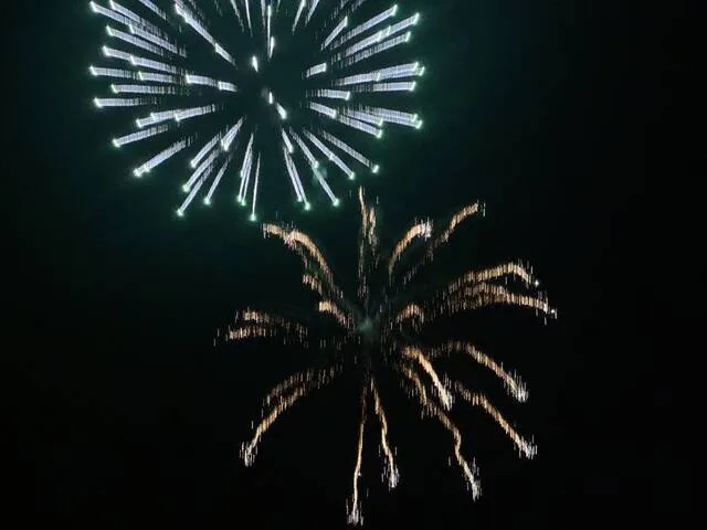 Fireworks at Clintons Fourth of July celebration.
Dylan Atwood | Sampson Independent