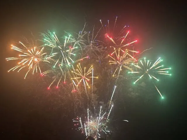 Fireworks at Clintons Fourth of July celebration.
Dylan Atwood | Sampson Independent