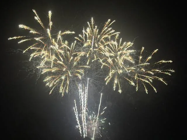 Fireworks at Clintons Fourth of July celebration.
Dylan Atwood | Sampson Independent