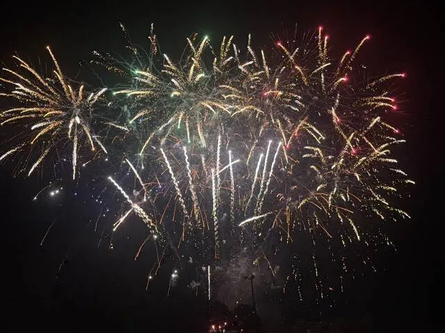 Fireworks at Clintons Fourth of July celebration.
Dylan Atwood | Sampson Independent