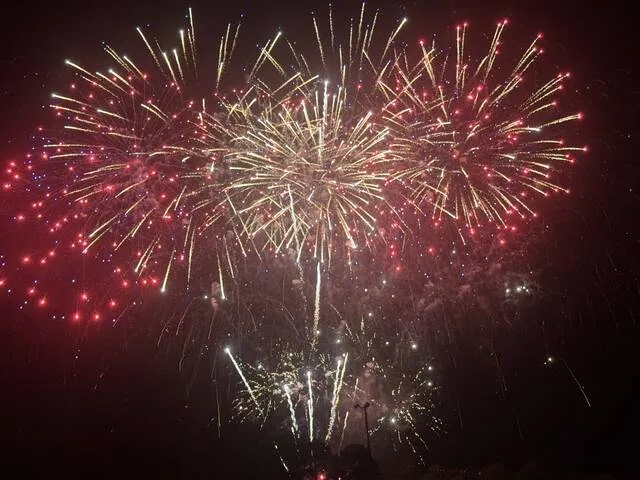 Fireworks at Clintons Fourth of July celebration.
Dylan Atwood | Sampson Independent