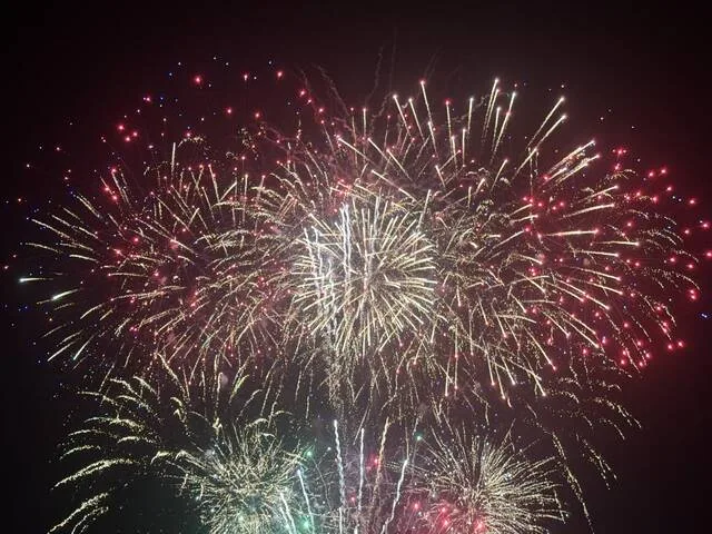 Fireworks at Clintons Fourth of July celebration.
Dylan Atwood | Sampson Independent
