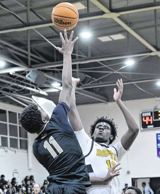 Ivey Sampson, left, and Richard Simpson are familiar with playing against each other, but will now join forces with the Crusaders down in Harrells.