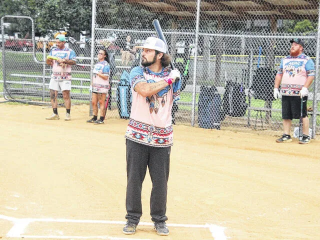 NGNLs Dawson Batts goes up for his plate apperance.
Trevon McGlone | Sampson Independent