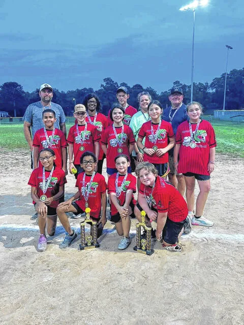 The Raptors defeated the Braves to win the Coach Pitch softball championship.
Courtesy Photo | Garland Softball League