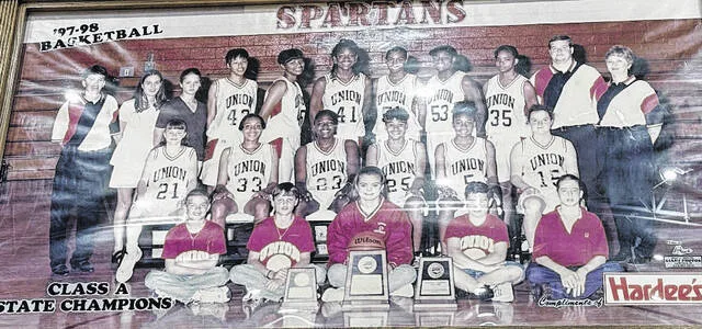 The 97-98 Union High School Class A state champion girls varsity basketball team pictured.
Trevon McGlone | Samspson Independent