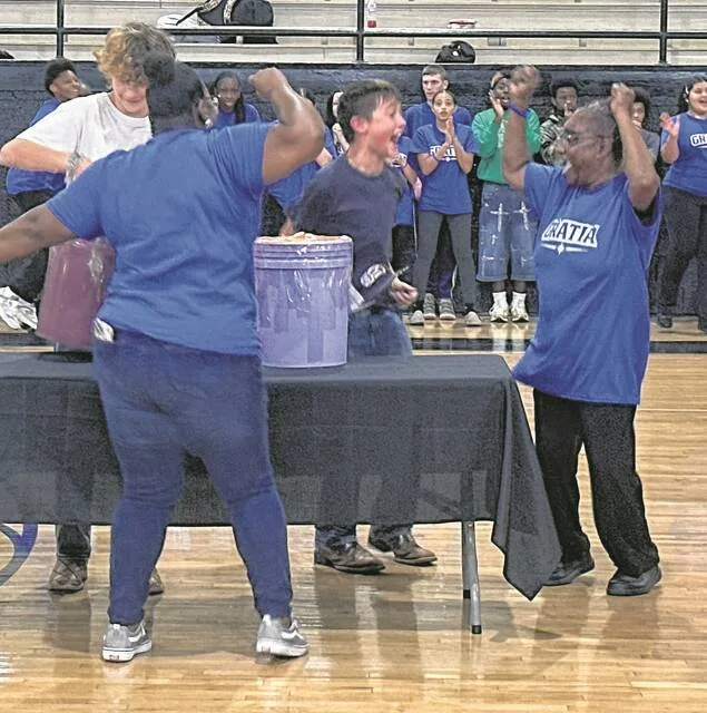 Gratia is the blue house of buffalos representing gratitude, and Gratia staff and students, alike, were grateful for each new member they received.
Photos by Claire Fox | Sampson Independent