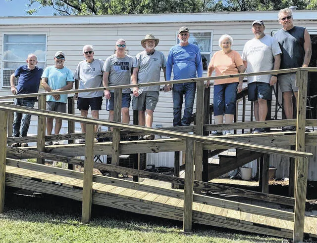 Ramps rise torescue residents